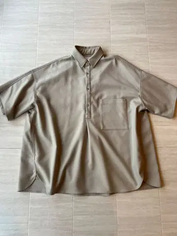 Graphpaper 반팔 셔츠 오버 사이즈