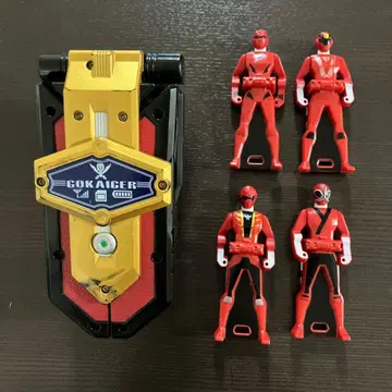 해적전대 고카이저 모바이레이츠 변신 휴대폰 레인저 키 4개 포함