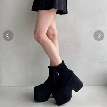 RESEXXY 리젝시 통굽 스웨이드 숏부츠 S 22.5cm