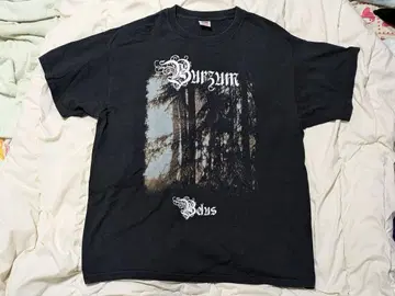 버줌/Burzum Belus 티셔츠 XL 사이즈 블랙 메탈