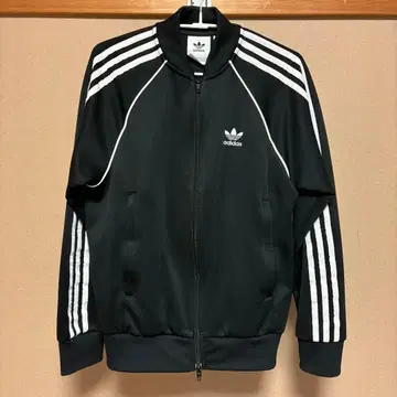 adidas 블랙 트랙 자켓