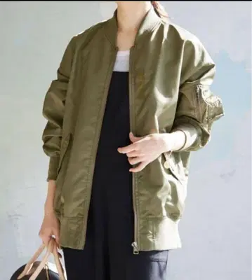 SLOBE iENA MA-1 자켓 올리브