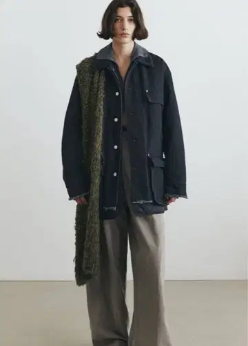 YOKE JOURNAL STANDARD 커버올 재킷 블랙 2