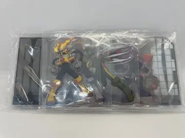 록맨 에그제 캡슐 복권 그레이가 크로스 아크릴 디오라마 미개봉