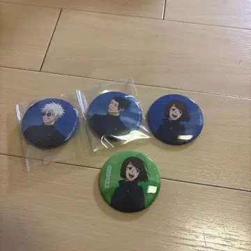 컴프 캔뱃지 회옥옥절 주술회전 도쿄 스카이트리 고죠 사토루 게토 스구루