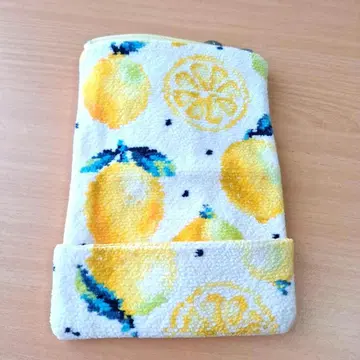 [ 미사용 ] 페이 레몬 도트 다기능 파우치 티슈 케이스 마스크 케이스