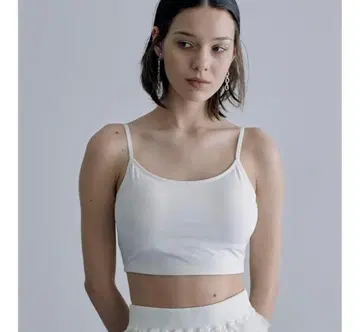 SORIN 실키 저지 백 오픈 브라 탑