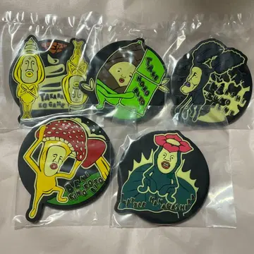 코비토즈칸 제일복권 형광 러버 코스터 5장 세트