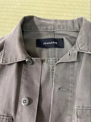 JEANASIS 그레이 긴팔 셔츠