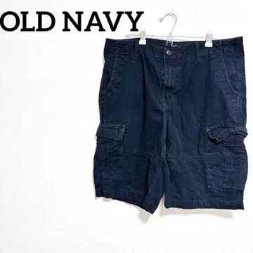 블랙 카고 숏팬츠 34인치 L~XL 사이즈 남성용