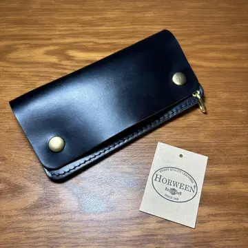 트래커 지갑 HORWEEN사 크롬엑셀 롱 2층 타입 차심