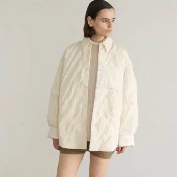 CLANE PADDED CRUMPLY SHIRT JACKET