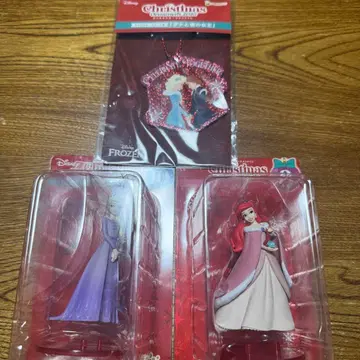 happy 복권 크리스마스 오너먼트 엘사 아리엘 아크릴 오너먼트상