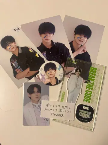 INI 후지마키 쿄스케 굿즈 트레이딩 카드 아크릴 스탠드