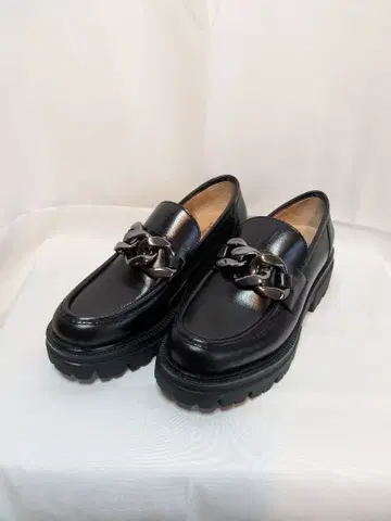 calzados (칼자도스) 가죽 로퍼 블랙 사이즈 36