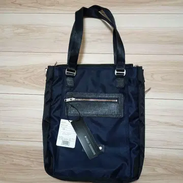 MSPC 나일론 소가죽 토트백 새상품