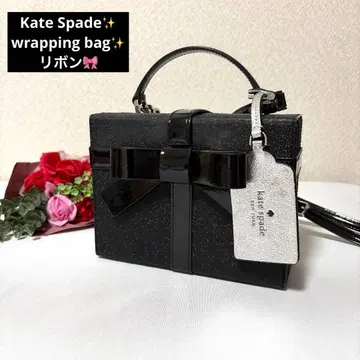 초레어 케이트 스페이드 랩핑 리본 2way 기프트 박스백