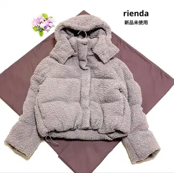 리엔다 다운 자켓 보아 자켓 여성용 푸들 자켓