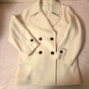 VERMEILpariena 아이보리 피코트