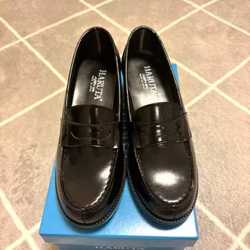 HARUTA 힐업 로퍼 4603 블랙 23.5cm