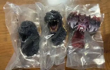 제일복권 고질라 괴수난무 E상 몬스터 헤드 마그넷 3종 세트