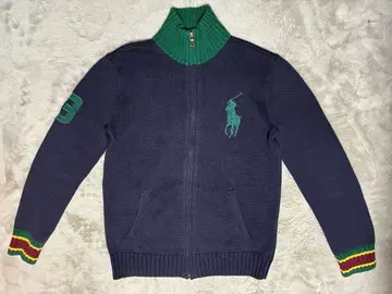 랄프 로렌 빅 포니 집업 니트