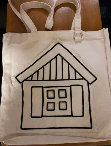 하우스텐보스 한정판 토트백 미피 원더 스퀘어 나인체