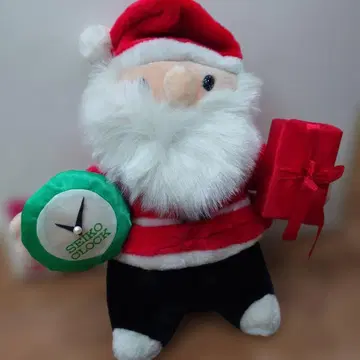 세이코 클락 산타클로스 봉제 인형