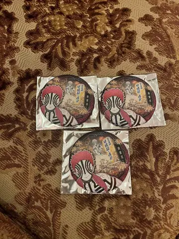 귀멸의 칼날 중국 상하이 점프샵 한정판 캔뱃지 컬렉션 아카자