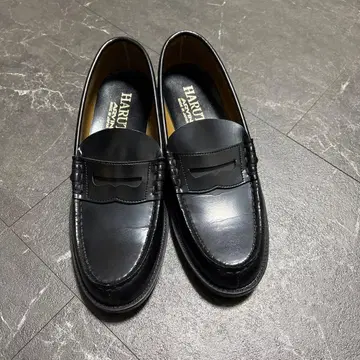 HARUTA 블랙 로퍼