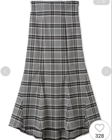 [ 미사용 새상품 ] SNIDEL 스나이델 피쉬테일 스커트 0 사이즈