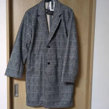 Smart+ikka 체스터 코트 그레이 체크