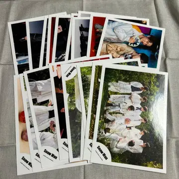 SnowMan 공식 사진 19장 세트