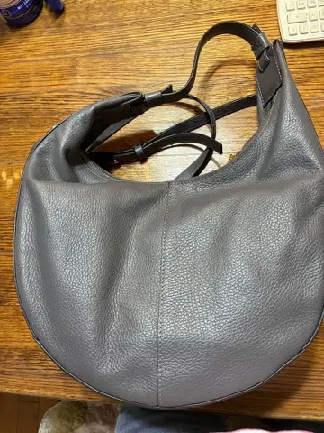 FURLA 천연 가죽 그레이 백