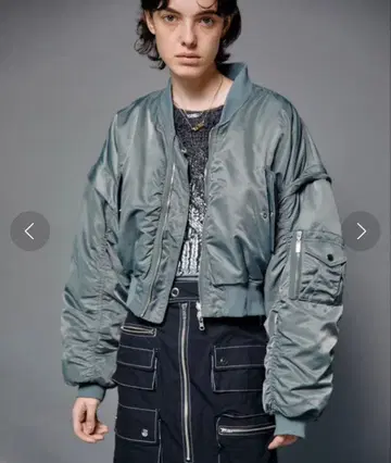 [ MAISON SPECIAL ] Reversible Nylon MA-1