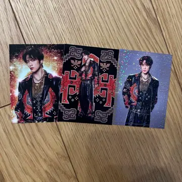 EXILE 후지와라 이츠키 포토 카드 세트 시크릿