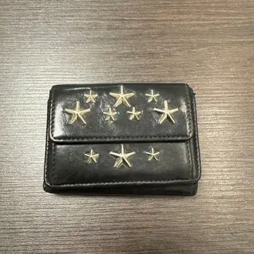 지미추 별 모양 스터드 3단 폴더형 지갑