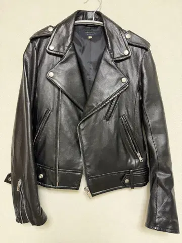 TODAYFUL 가죽 라이더 자켓