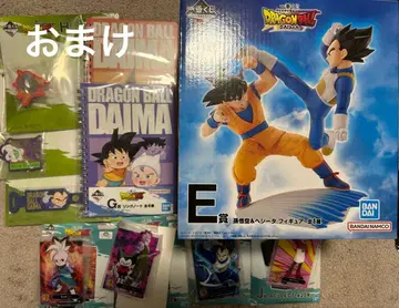드래곤볼 제일복권 E상 손오공&베지터 피규어