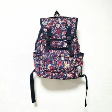 [ rough ] 프린트 패턴 럭색