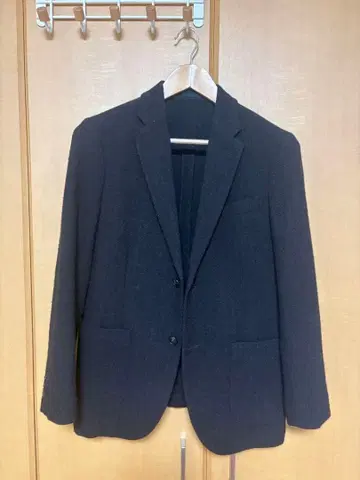 유니클로 테일러드 자켓 브라운