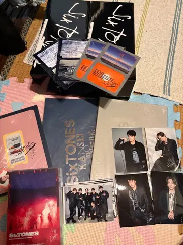 SixTONES 관성의 법칙 라이브 굿즈 세트