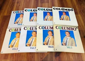 LD 레이저 디스크 8개 세트 형사 콜롬보 걸작선 미스터리 1971년