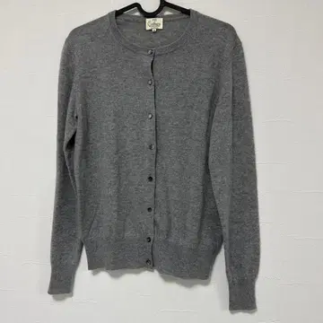 [23구] 그레이 캐시미어 가디건 38