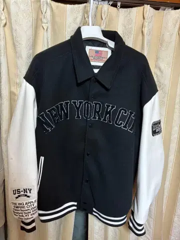 US-NY 뉴욕시티 바시티 자켓