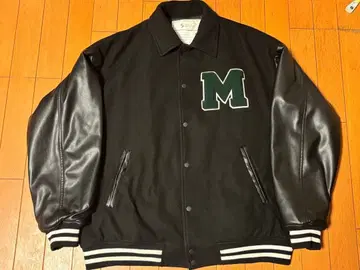 RAGEBLUE SORONA M 로고 바시티 자켓 M 사이즈 블랙