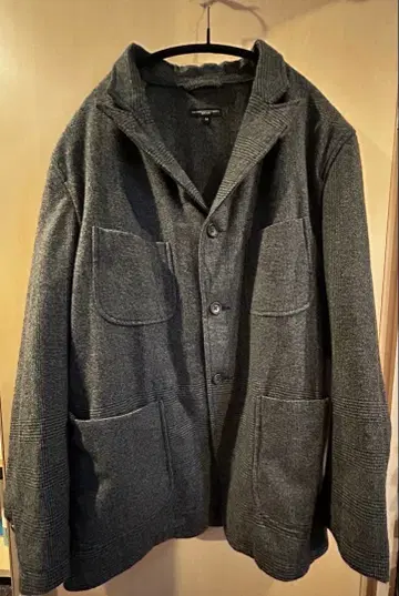 Engineered Garments 울 글렌체크 자켓
