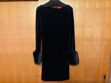 도로테 비스 dorothee bis 블랙 퍼 원피스