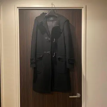 블랙 더플 코트 23구 하자품