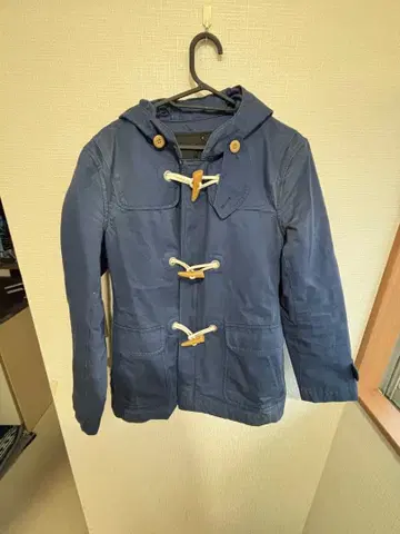 TK 네이비 더플 코트 토글 버튼 포함